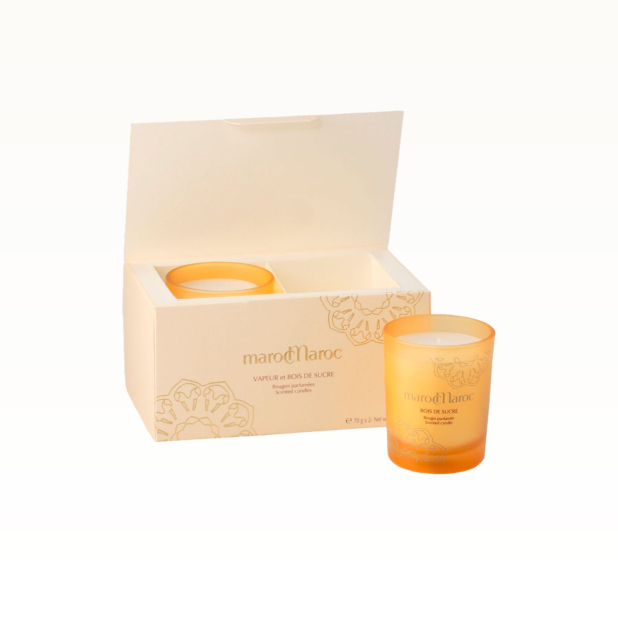 Scented candles duo