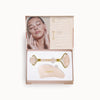 Face Massage Set Roller and Gua Sha - Duo of face care accessories - marocMaroc