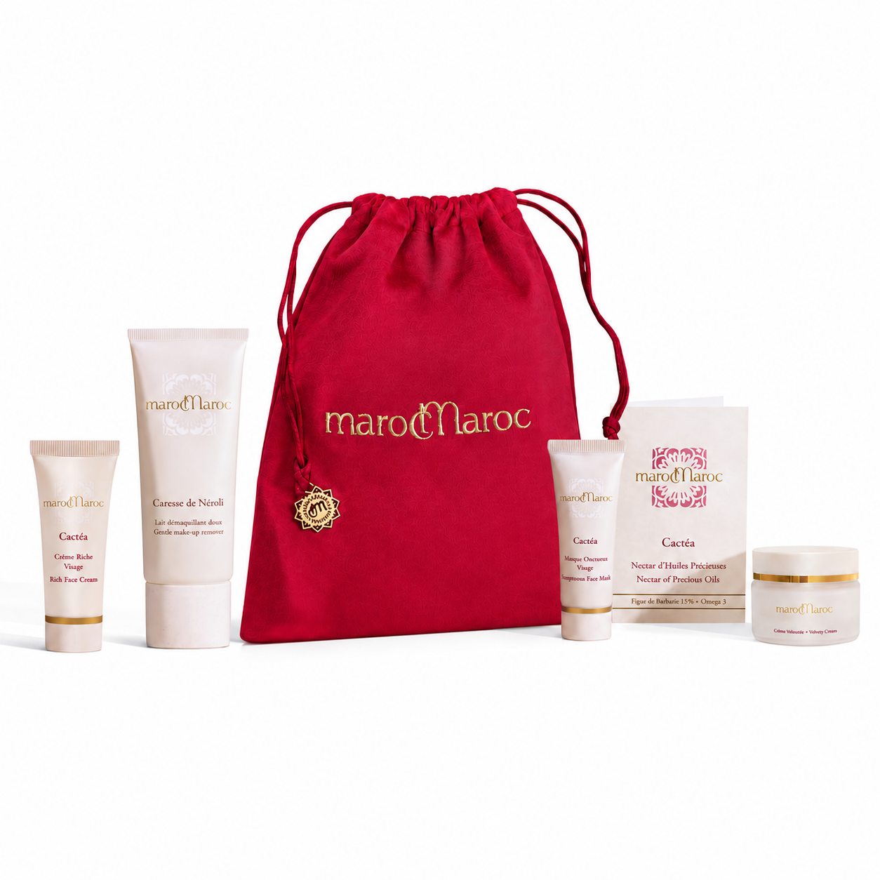 Velvet Pouch – Facial Routine